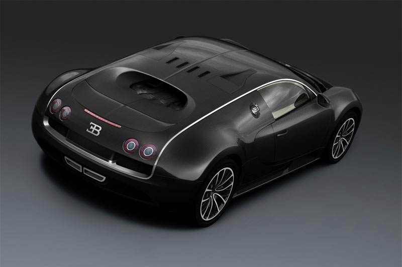 Bugatti Veyron Super Sport Black Carbon