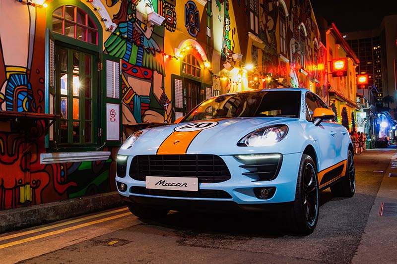 Porsche Macan - Gulf Design
