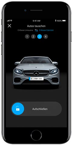 Mercedes me Flexperience App