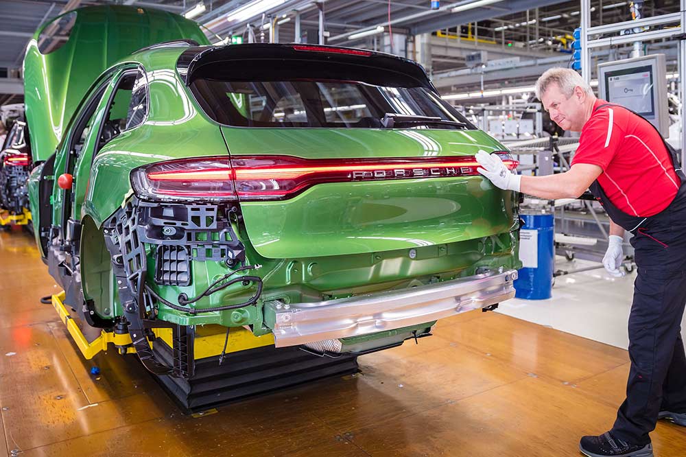 Porsche Macan-Produktion in Leipzig