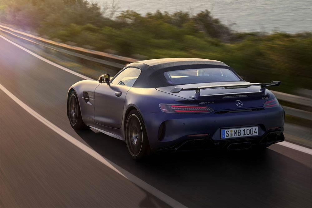 Mercedes-AMG GT R Roadster geschlossenes Stoffverdeck