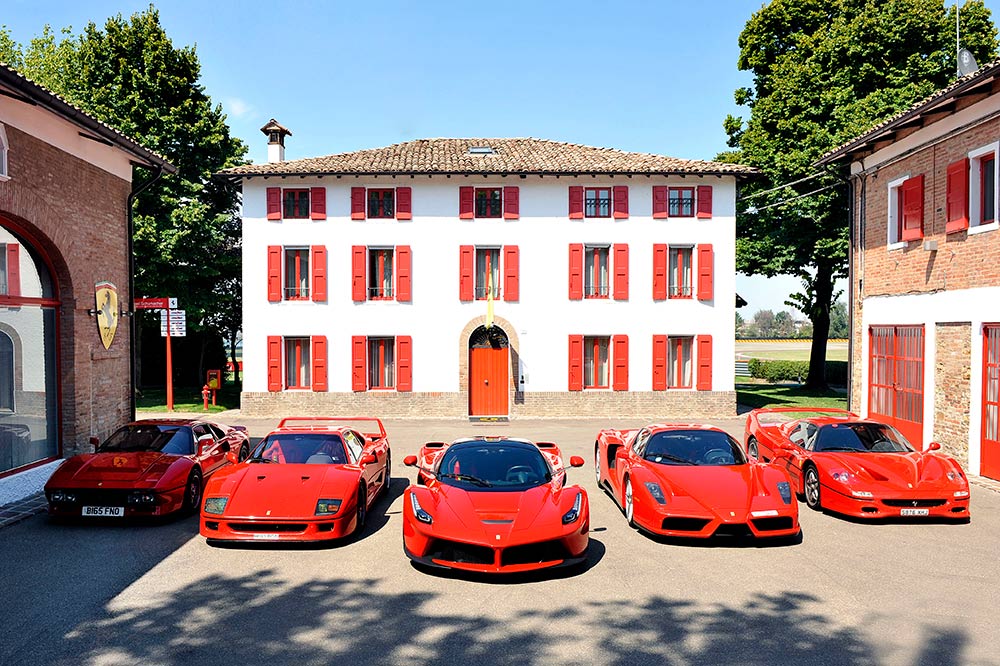 Die Ferrari Familie in Maranello