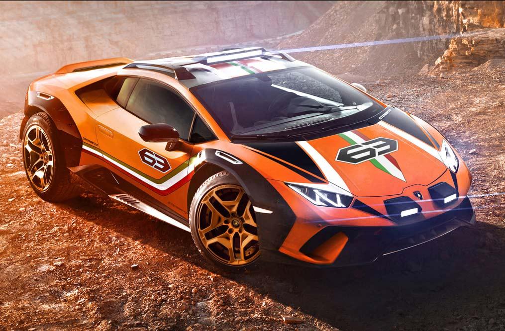 Lamborghini Huracan Sterrato Rallye-Konzeptfahrzeug