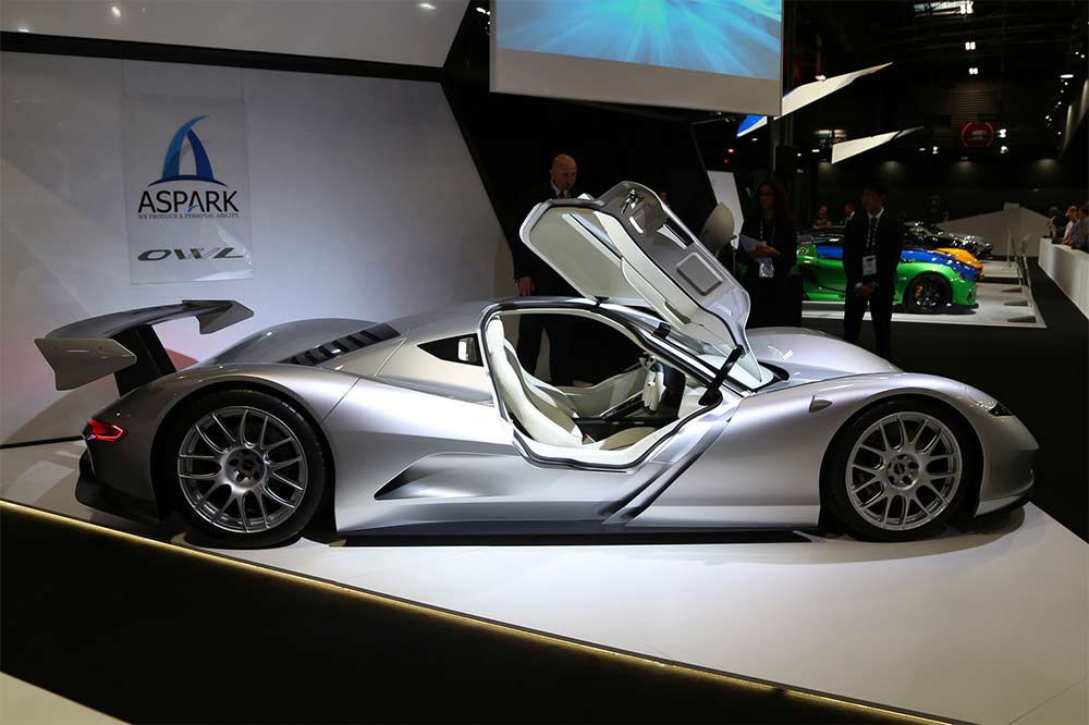 Das elektrische Hypercar ASPARK Owl