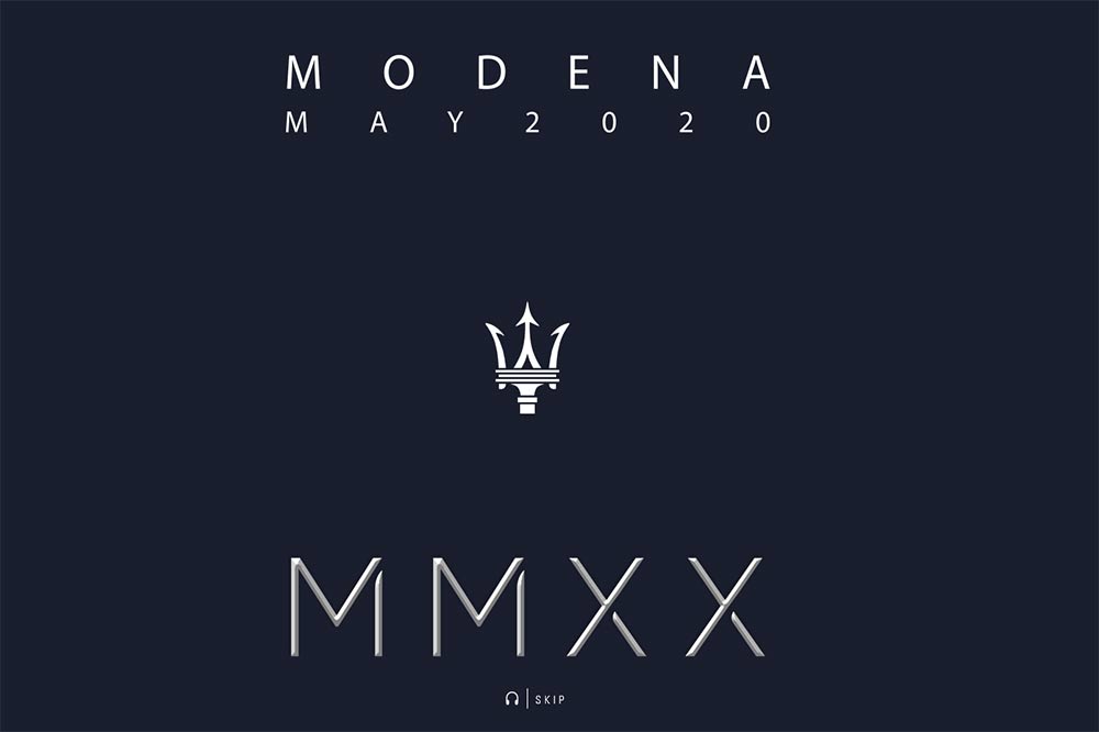Maserati Mai 2020