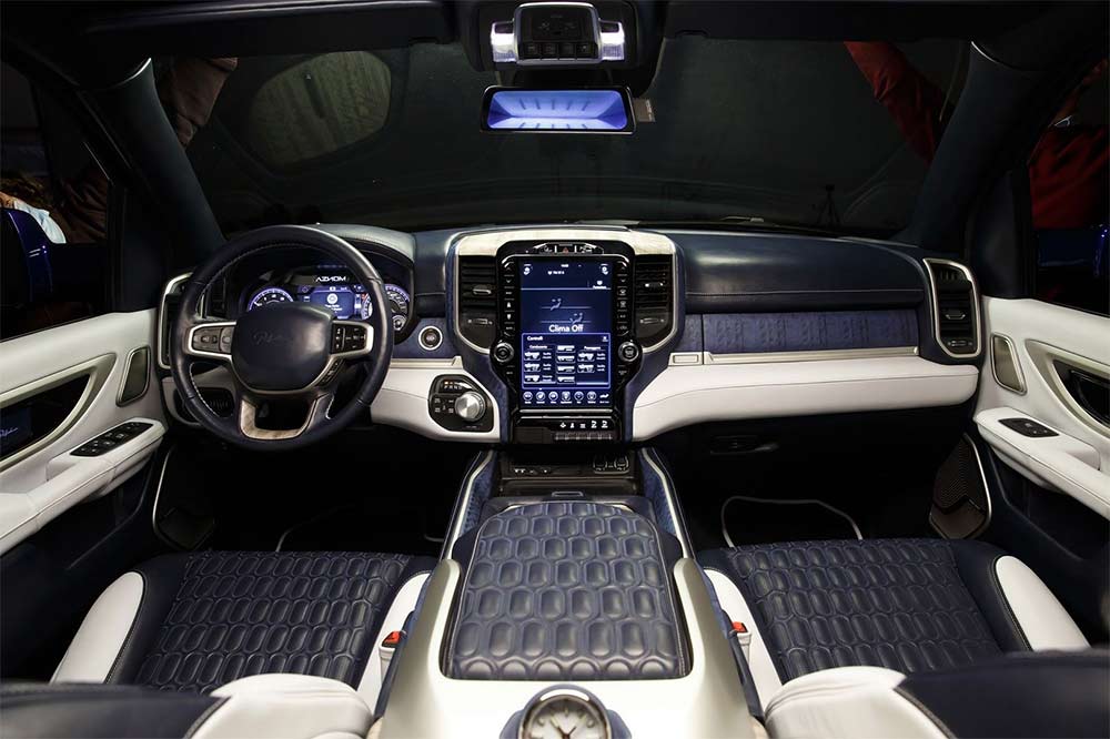 Das Interieur des Palladium