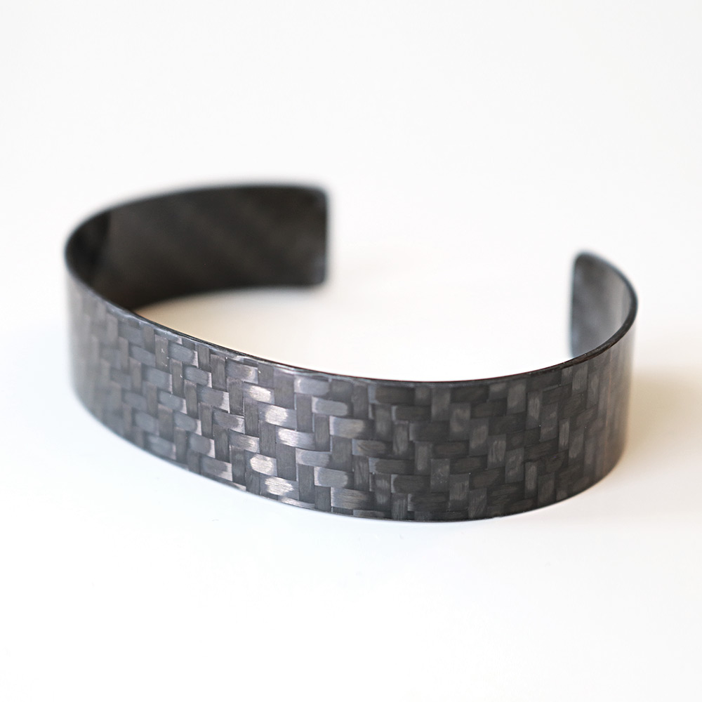 Carbonarmband matt