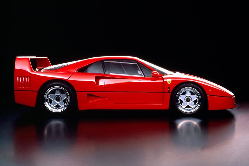Der F40 dient als Wertanlage und erzielt eine gute Rendite